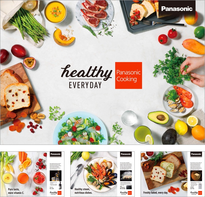 Panasonic　healthy EVERYDAY ビジュアル各種