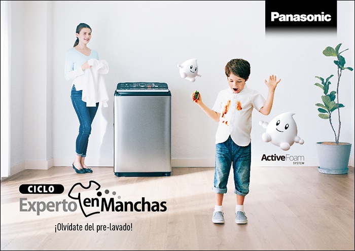 Panasonic　南米洗濯機 ポスター